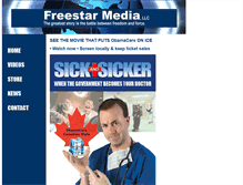 Tablet Screenshot of freestarmedia.com